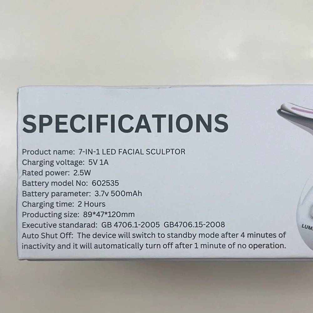Silver LED Facial Sculptor